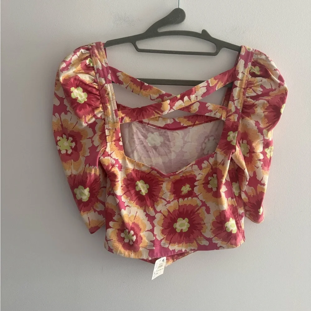 Free People Give Me More Crop Top NWT Small